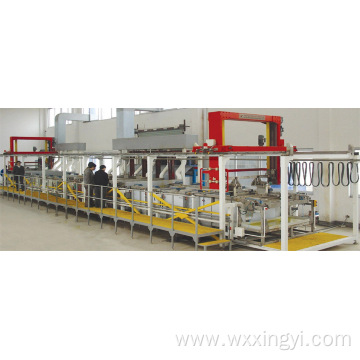 Automatic decorative hard chrome electroplating line